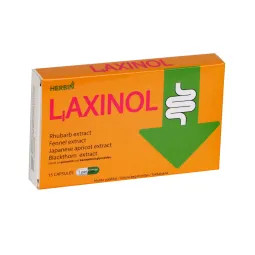 Herbin Liaxinol, vidurius laisvinantis, 15 kapsulių
