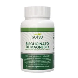 Sotya Magnio bisglicinatas su cinku ir vitaminu D3, 100 kapsulių