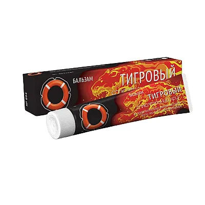 Šildomasis tigro balzamas Gelbėjimo ratas®, 45 g