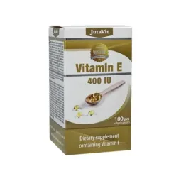 JutaVit vitaminas E 400 TV, 100 kapsulių