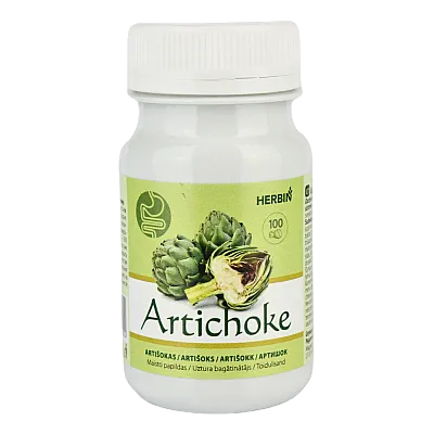 Artišokas, 100 tablečių 