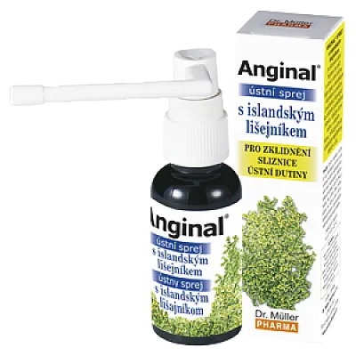 Dr. Muller Anginal purškalas gerklei su islandine kerpena, 30 ml
