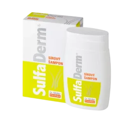 Dr. Muller šampūnas riebiems plaukams su siera „SulfaDerm“, 100 ml