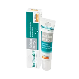 Dr. Muller lūpų balzamas su arbatmedžių eteriniu aliejumi, 10 ml