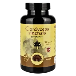Kininio kordicepso ekstraktas 3500 mg, 90 kapsulių