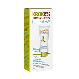 „Krok-med Piatočnaja Špora“ balzamas kulnams, 75 ml