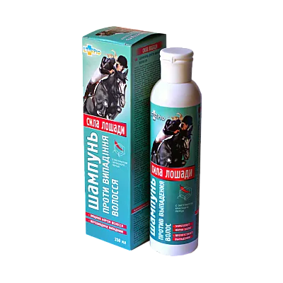 LekoPro šampūnas „Sila Lošadi“ slenkantiems plaukams, 250 ml