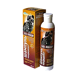 LekoPro šampūnas-kondicionierius „Sila Lošadi“ plaukų stiprinimui ir augimui, 250 ml