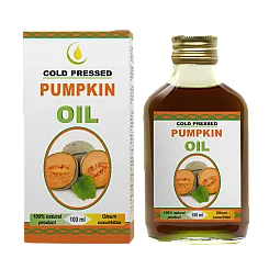 Moliūgų sėklų šalto spaudimo, nerafinuotas aliejus, 100 ml