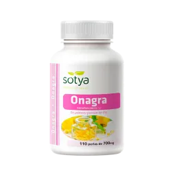 Sotya „Onagra“ Šalto spaudimo nakvišų aliejus su vitaminu E, 110 minkštų kapsulių