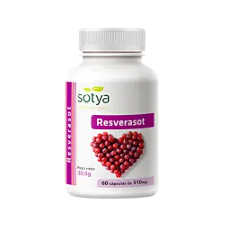 Sotya „Resverasot“ Resveratrolis, 60 kapsulių