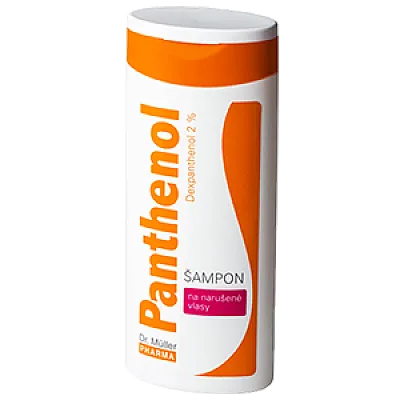 Dr. Muller Pantenol šampūnas 2 % pažeistiems plaukams, 250 ml