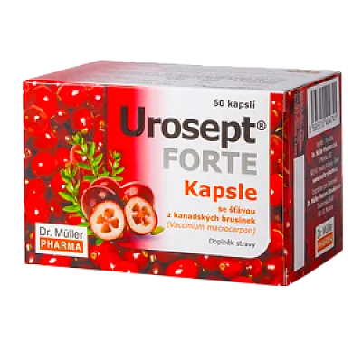 Urosept forte, 60 kapsulių