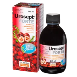Dr. Muller urosept forte be cukraus, 245 ml