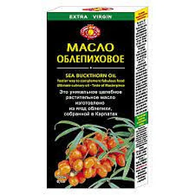 Šaltalankių aliejus 100% Extra Virgin, 100 ml