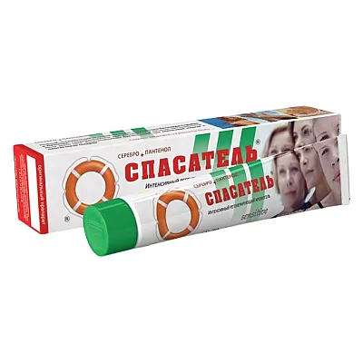 Gelbėjimo ratas®, atstatomasis kosmetinis kremo gelis su sidabro koloidais ir pantenoliu, 50 g