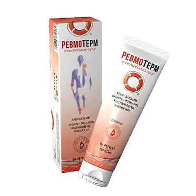 Gelbėjimo ratas®, revmoterm šildantis kremas - balzamas kūnui, 100 ml