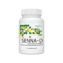 Senna-D senų lapų ekstraktas, 100 tablečių