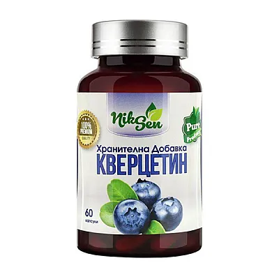 NikSen kvercetin, 60 kapsulių