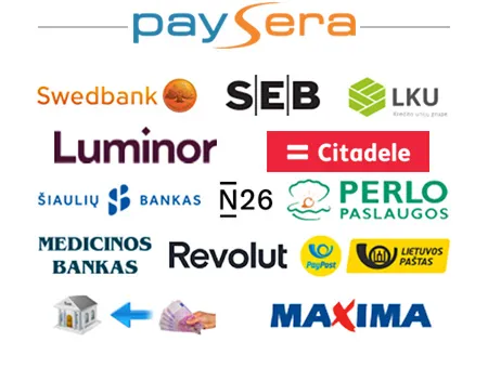 Farmace apmokėjimo būdai